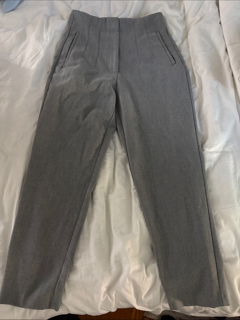 Zara Men's Gray Slim Dress Pants